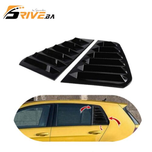 VW Golf 7 2012-2020 dodaci za leptir staklo spojler (PAR)