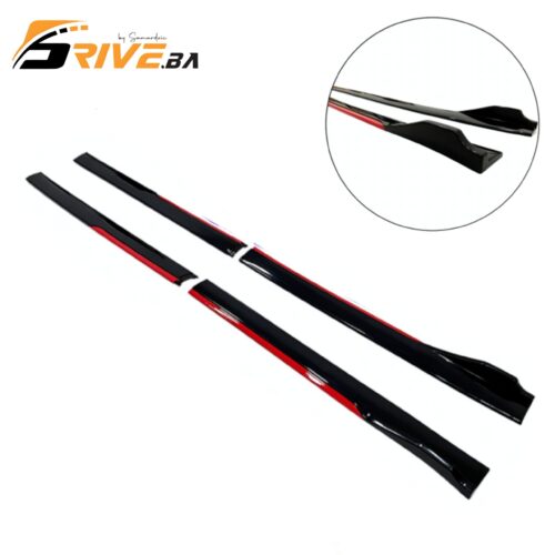 ABS Univerzalni Crveni auto pragovi 210cm